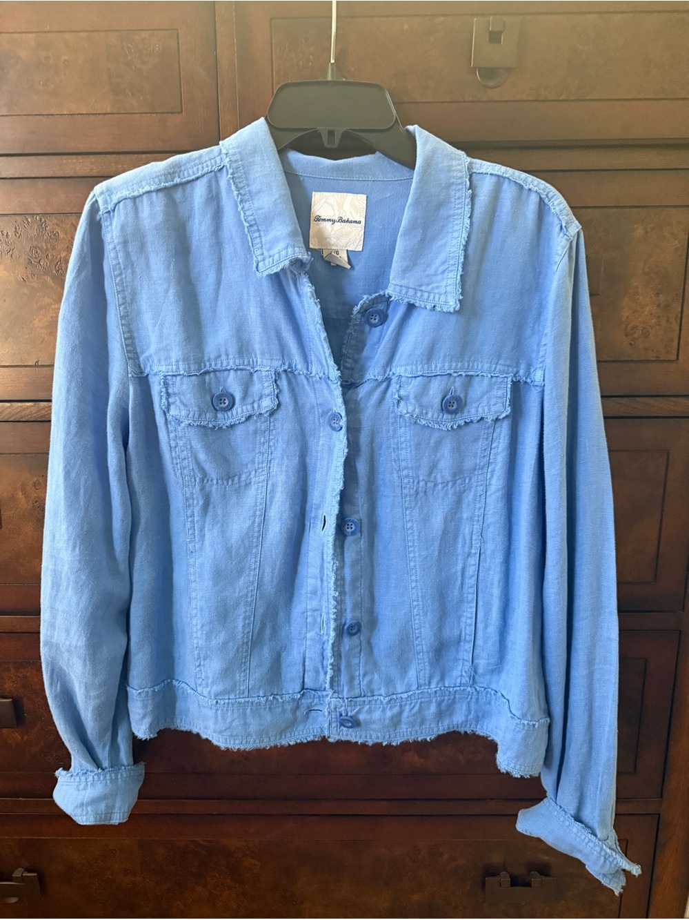 Tommy Bahama Soft Washed Blue Jean Jacket